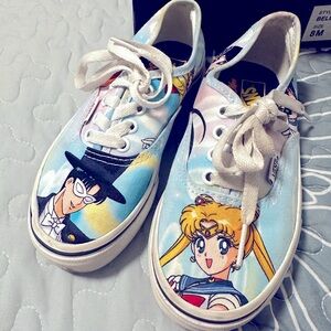 GUC kids old skool vans sz 13.5 Sailor Moon